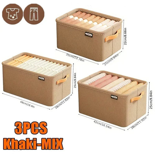 Thicken Clothes Organizer Pants Sweater Storage Cabinets Drawers