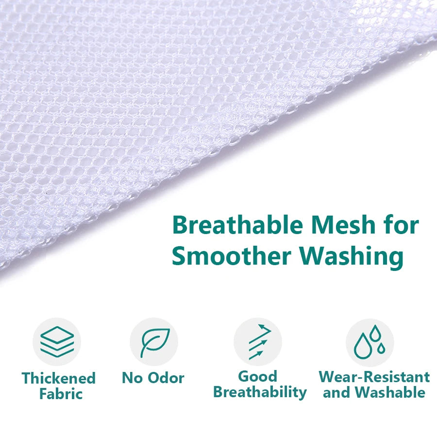 3Pcs/Set Bra Underwear Products Zippered Mesh Laundry Bags Baskets