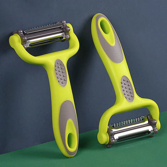3 In 1 Rotary Peeler Fruit Vegetables Cabbage Graters Salad Carrot