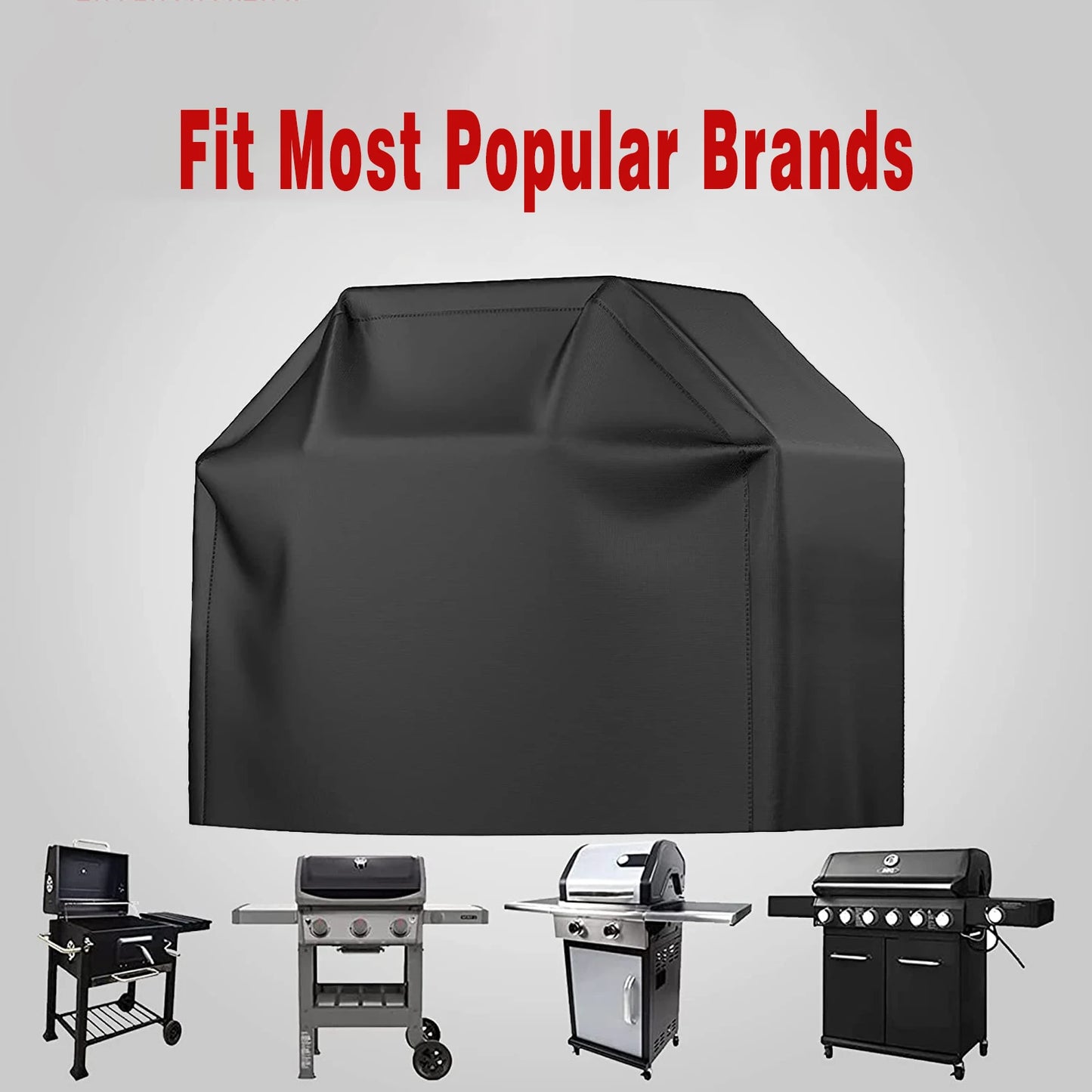 Multiple Size Grill Cover, Heavy Duty Waterproof Barbecue Gas Grill