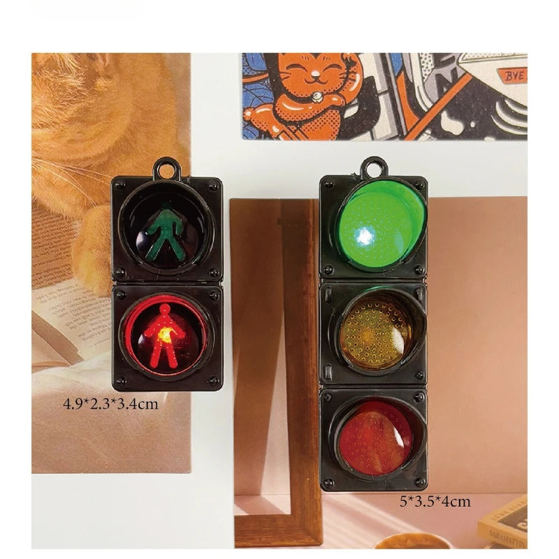 Traffic Toy Pedestrian Light New Traffic Light Magnetic Refrigerator