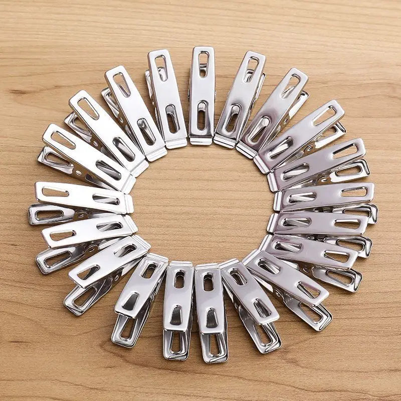 20/40PCS Towel Clips Metal Clothes Pins Laundry Clip Hanging Clips for