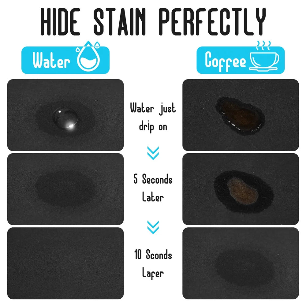 3 Size Coffee Machine Silicone Mat black Coffee Printed Coffee Machine