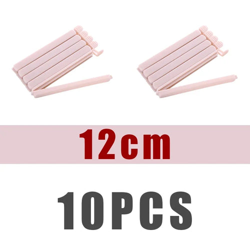 10PCS Bag Clips Food Snack Sealing Clip12/15.5cm Portable Kitchen