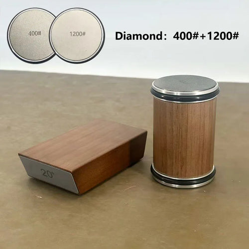 Rolling Knife Sharpener Magnetic Knife Holder Diamond Sharpening Stone