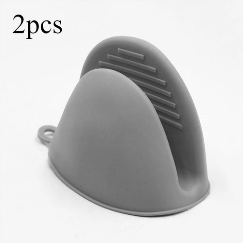 2pcs Thicken Baking  silicone oven mitts Microwave Oven Glove Heat