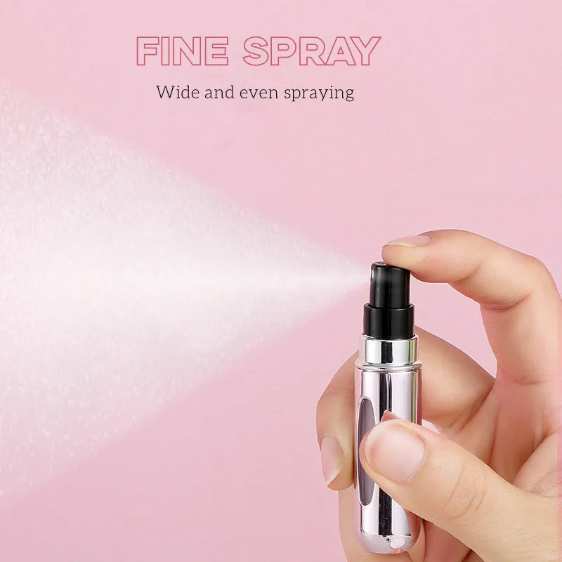 5ml Perfume Refill Bottle Portable Mini Refillable Spray Jar Scent