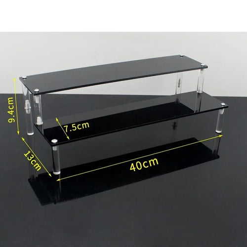 1-5 Tier Acrylic Display Stand,Clear Display Riser Rack for