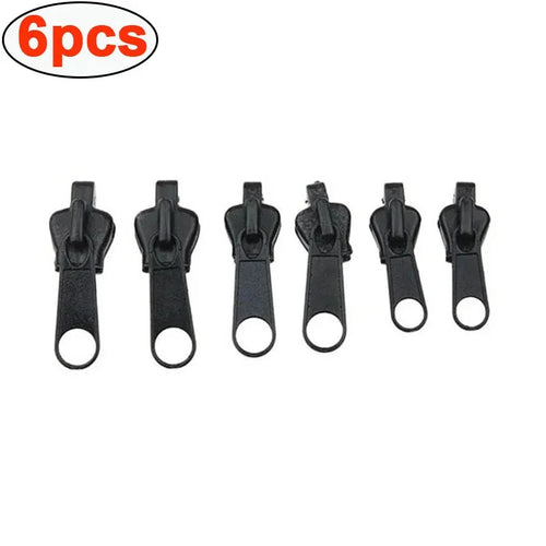 6pcs Instant Zipper Universal Instant Fix Repair Kit Replacement Zip
