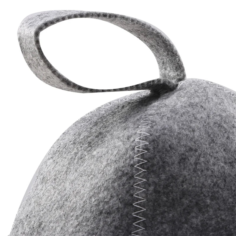 1/2/4PCS Felt Head Protection Bath Anti Heat Free Size Russian Style