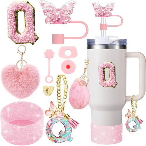 9PCS Cup Accessory Set for Stanley 30oz 40oz Butterfly Straw Cover Cap