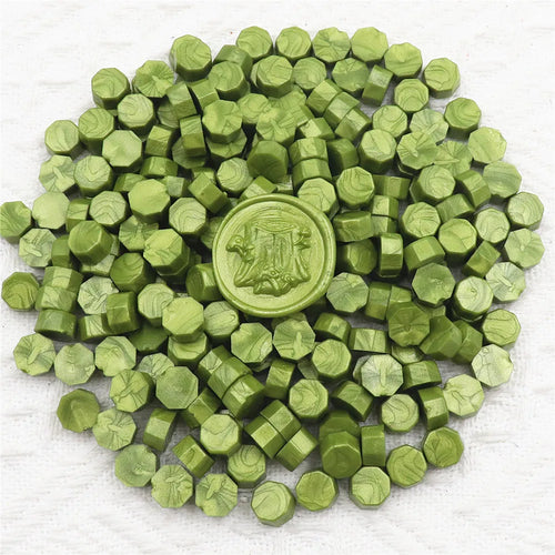 100pcs/bag Octagon Sealing Wax Beads For Seal Stamp, Handmake