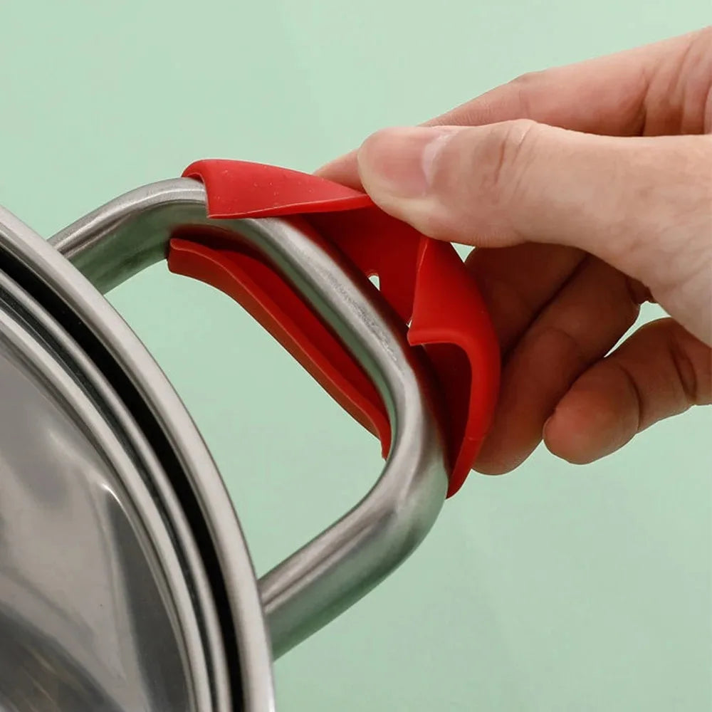 YS00050--2PCS  Grip Silicone Pot Holder Sleeve Heat Resistant Pot