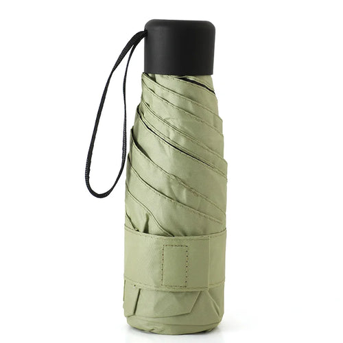 Ultralight Mini Pocket Women's Small Windproof Folding Umbrella Travel