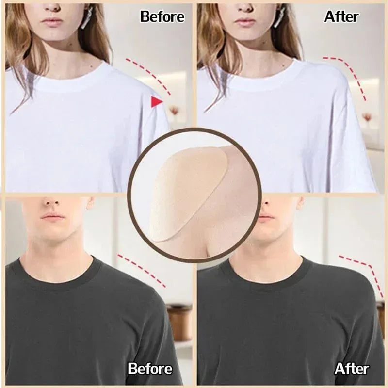1 Pair Removable Breathable Women's Silicone Invisible Bra Straps,