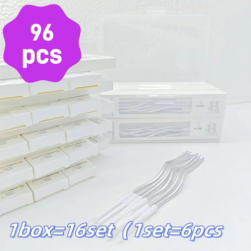 6/12/48pcs Birthday Candles Spiral Cake Candles  Long Thin Cake