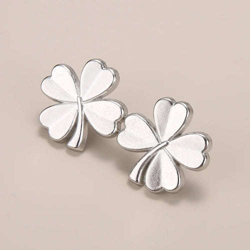 1/2 Pair Jeans Button Adjustable Clips for Pant Skirts Waist Tightener