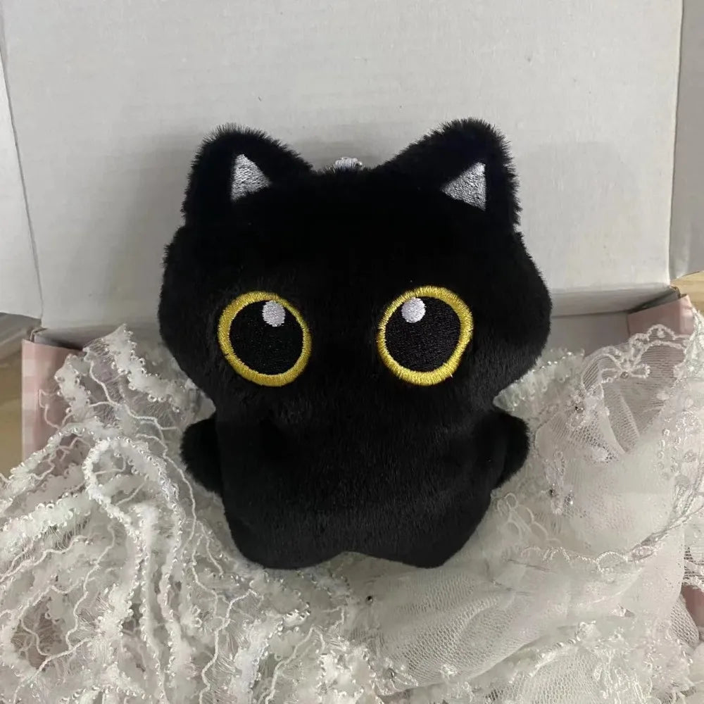 CuteBlack Cat plush toy Doll Small Pendant Cuddly Pillow Cushion Ins