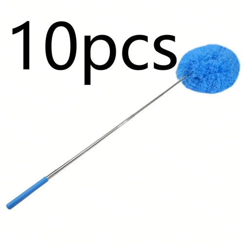 1PC Microfiber Ceiling Fan Duster Extends Up To 80cm Long Handled Dust
