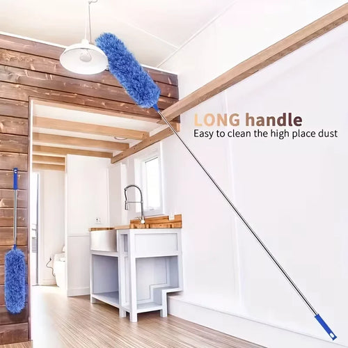 Extra-Long Retractable Duster with Bendable Head - 60.63inch