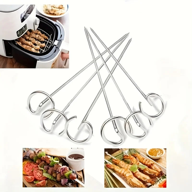 10pcs Air Fryer Oven, Vertical Grill, Skewer Grill, Universal
