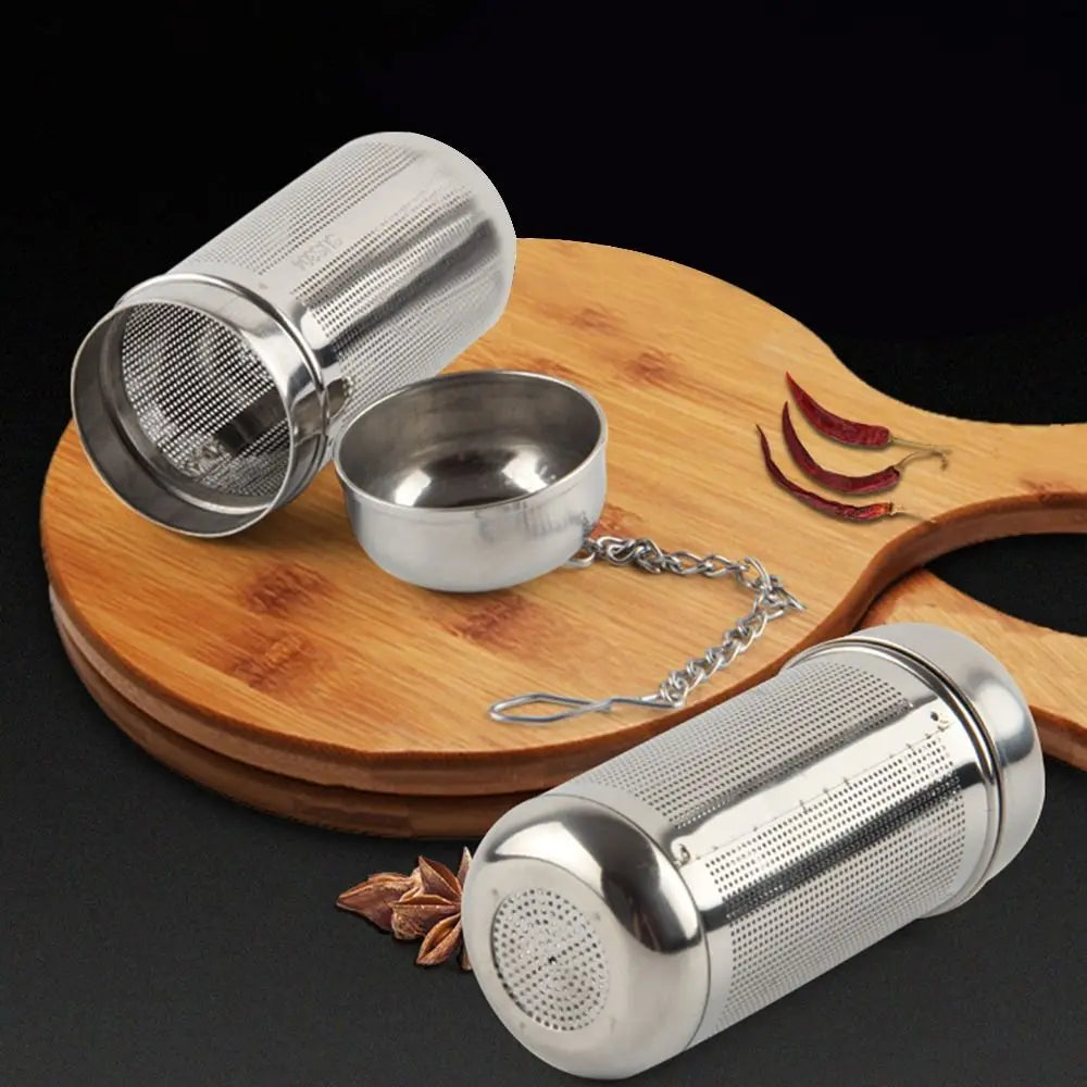 Stainless Steel Tea Infuser Tea Leaves Spice Seasoning Ball Strainer