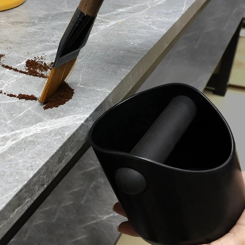Coffee Knock Box Espresso Grounds Container Anti Slip Espresso Dump