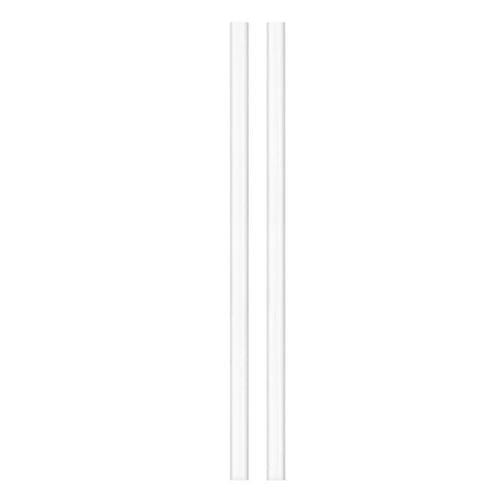 Reusable Straw with Cleaning Brush Plastic Replacement Straw