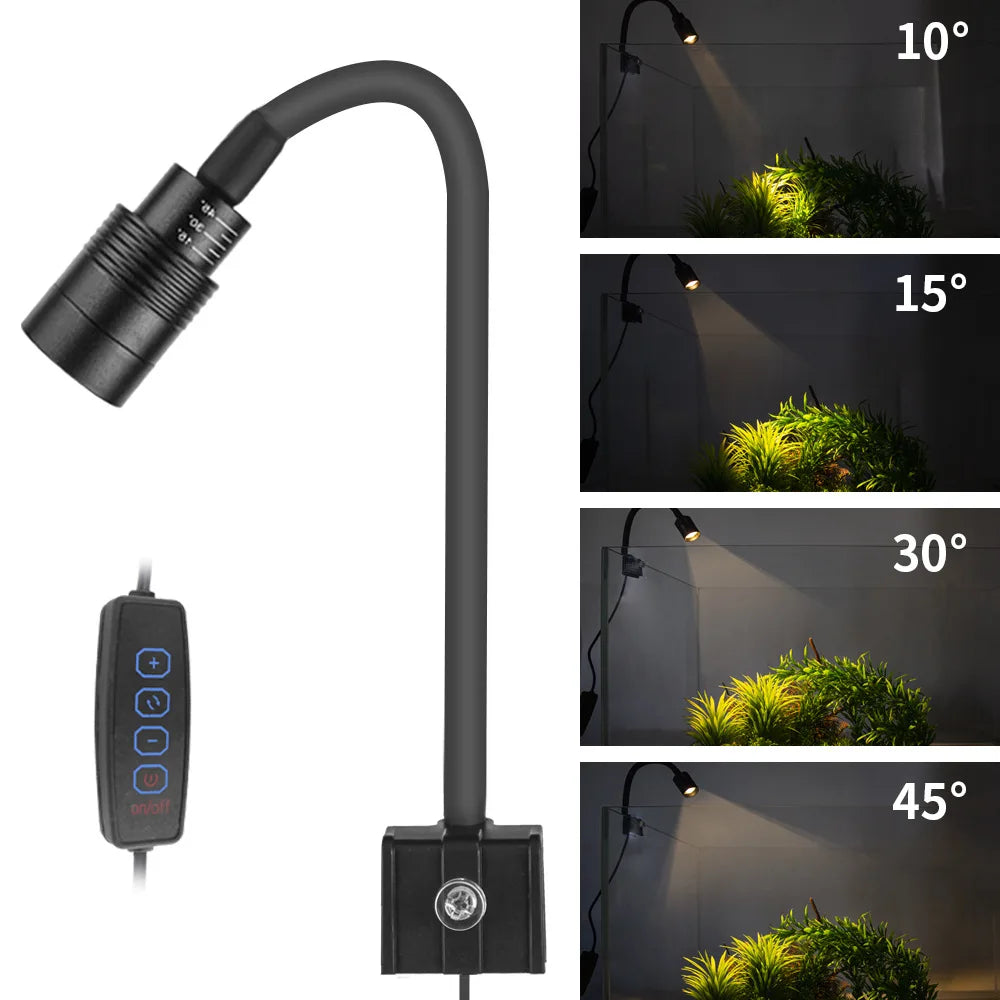 USB Aquarium Light Lighting plants Grow Light Super Slim LED 3W