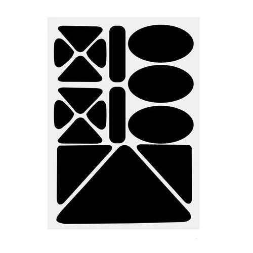 Self Adhesive Black Patches For Down Jackets Pants Clothes Repair