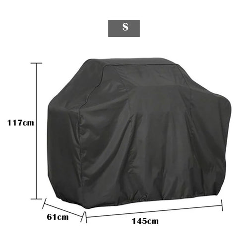 Large Size Barbecue Grill Cover, Dustproof And Waterproof Weber Heavy