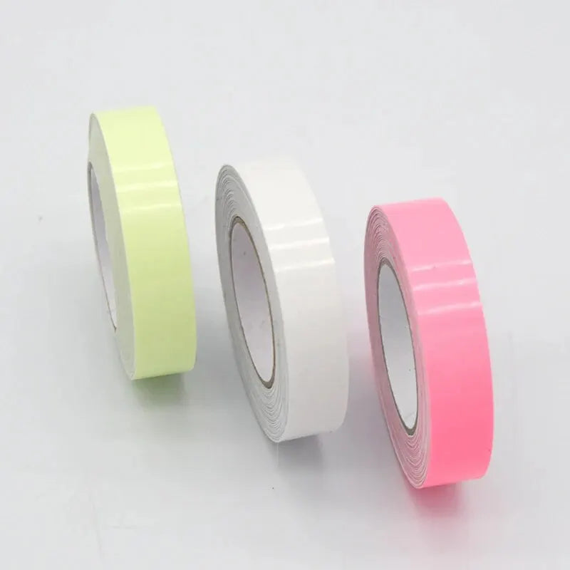 1 Roll Fluorescent Self-Adhesive Glow-In-The-Dark Tape Light Strip