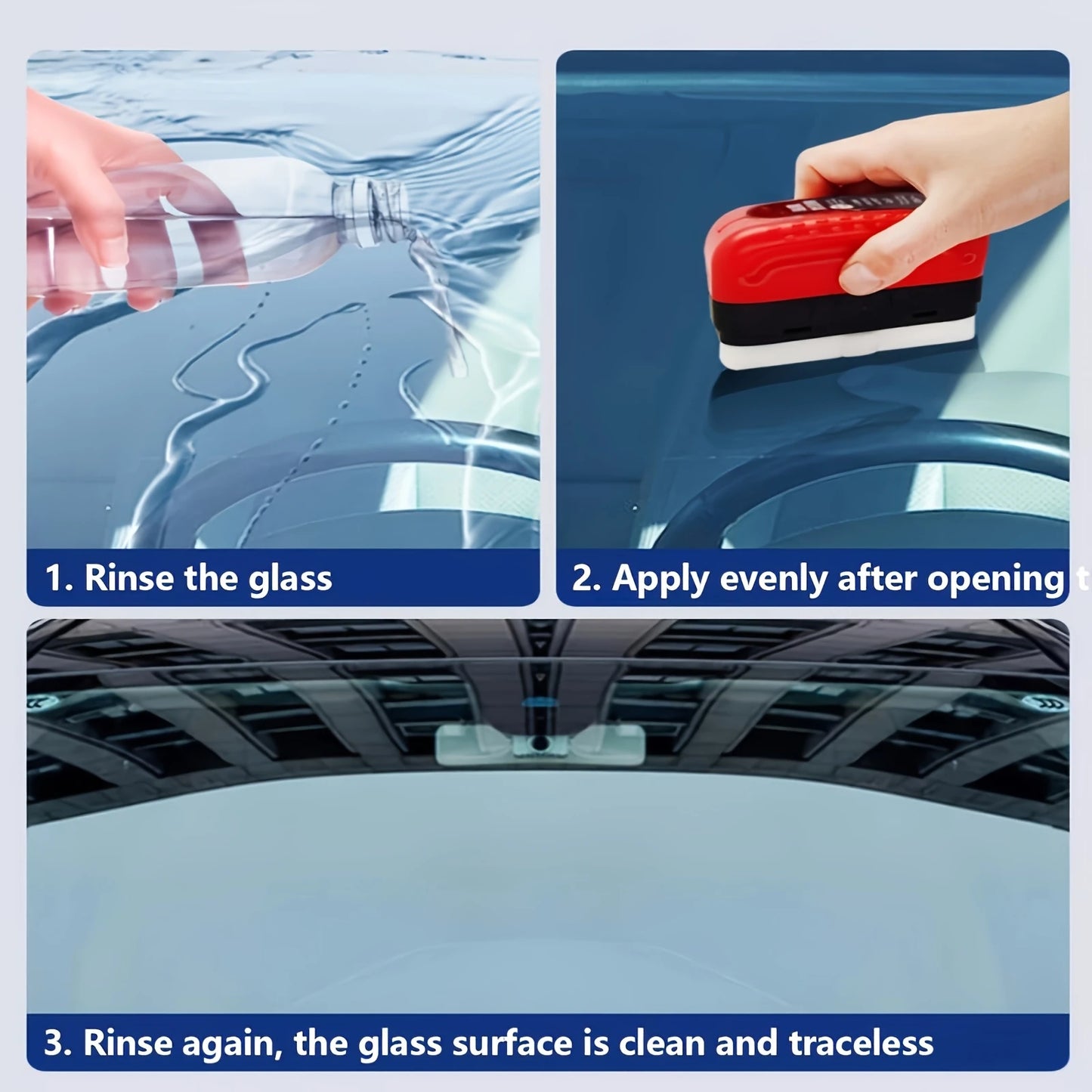 Car Glass Cleaner Cleaning Agent Powerful Windshield Cleaner Car Glass