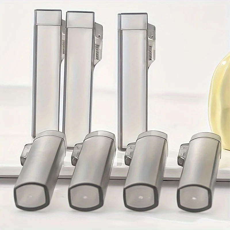 Portable Plastic Toothpick Case - Clear Toothpick Holder for Outdoor