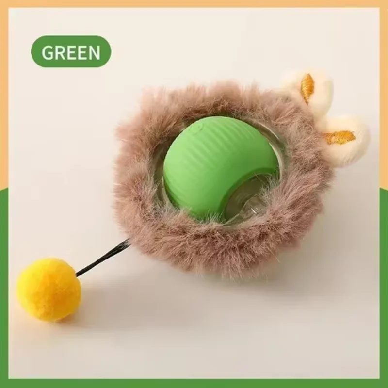 Hot cat toys are automatically teasing cat balls and self-exciting cat