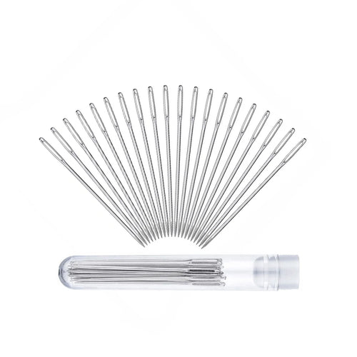 9 PCS Large Eye Blunt Sewing Needles Cross Stitch Knitting Needle