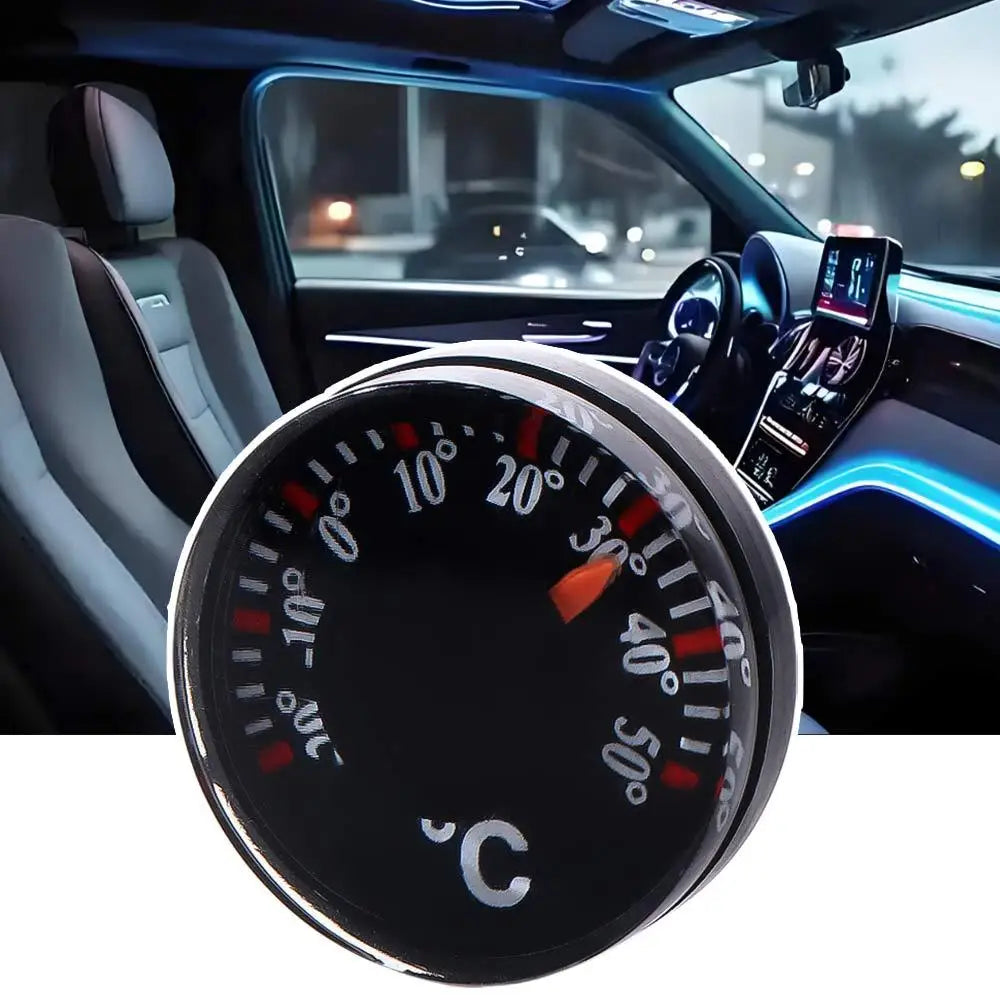 Portable Mini Circular Thermometer Waterproof Scale Measurement Dial