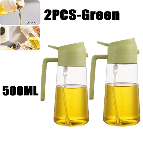 Plastic Spray Oil Sprayer Bottle Spray Oil Dispenser Oil Jar Cruet BBQ