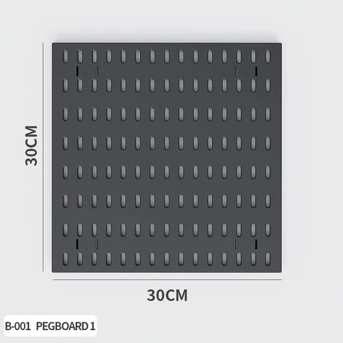 No-Drill Gaming Room Pegboard, Wall Organizer for Controller,