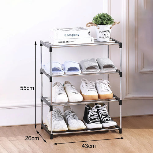 3/4 Shoe Rack Multi Layered And Space Saving Shoe Rack For Simple