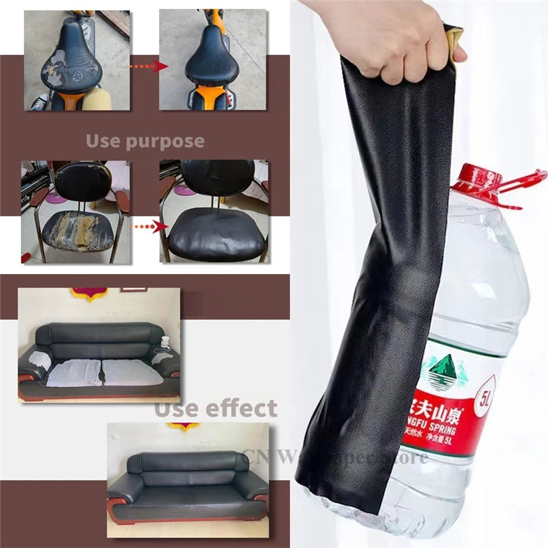 Repair Patches Self-Adhesive Leather PU Leather Fabric Stickers for