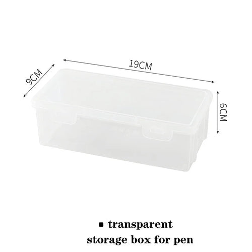 Transparent Plastic box Screw Compartment Box Jewelry Earring Display
