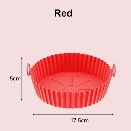 Air Fryer Silicone Liners Air Fryer Silicone Pot Reusable Silicone Air