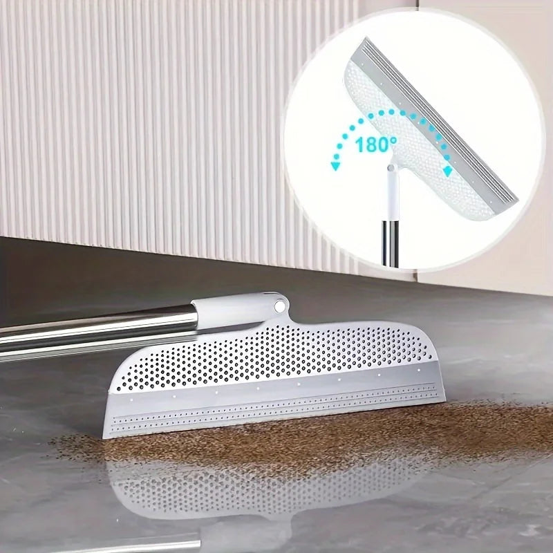 1pc Detachable Magic Broom for Bathroom Kitchen, Double Sided Silicone