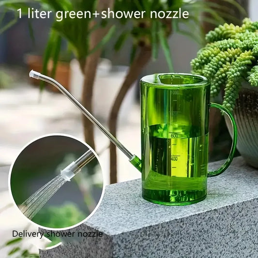 1L Long Spout Watering Can with Gardening Shovel Set Garden Irrigation