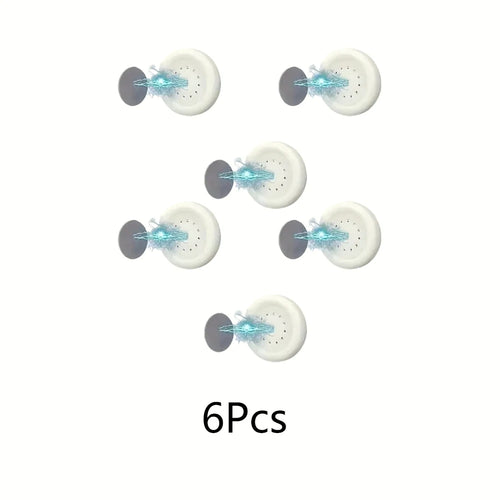 3/6pcs No Drill Magnetic Remote Holder - Wall Mount for TV/AC/DVD