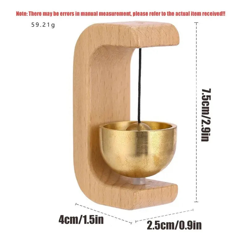 Hanging Decorations Japanese Wooden Wind Chimes Wireless Doorbell
