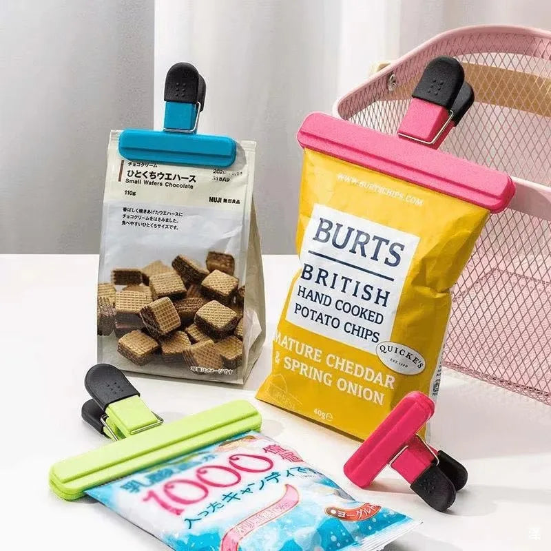 Portable Bag Clips Kitchen Storage Food Snack Seal Sealing Bag Clips