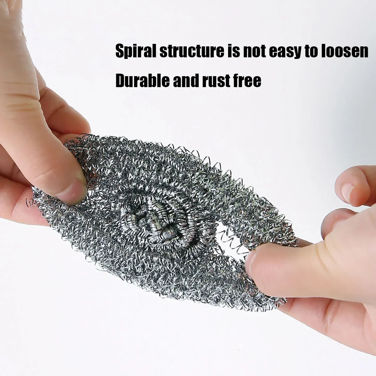 Stainless Steel Scrubber, Scrubbing Scouring Pad, Steel Wool Scrubber
