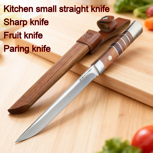 High-hardness stainless steel kitchen knife, professional fruit knife